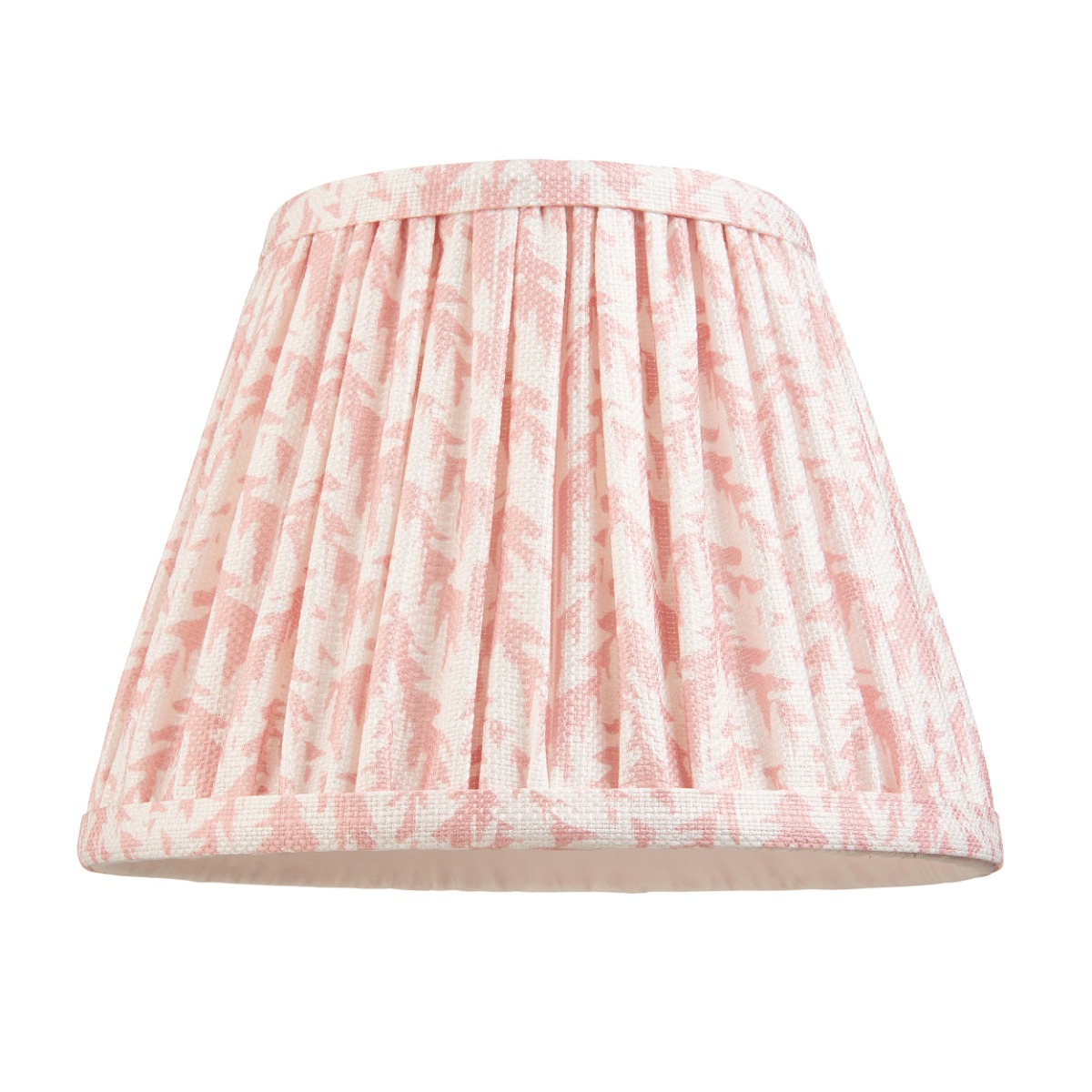 Endon 112919 Leaf Tapered Lamp Shade 20 cm In Peachy Keen
