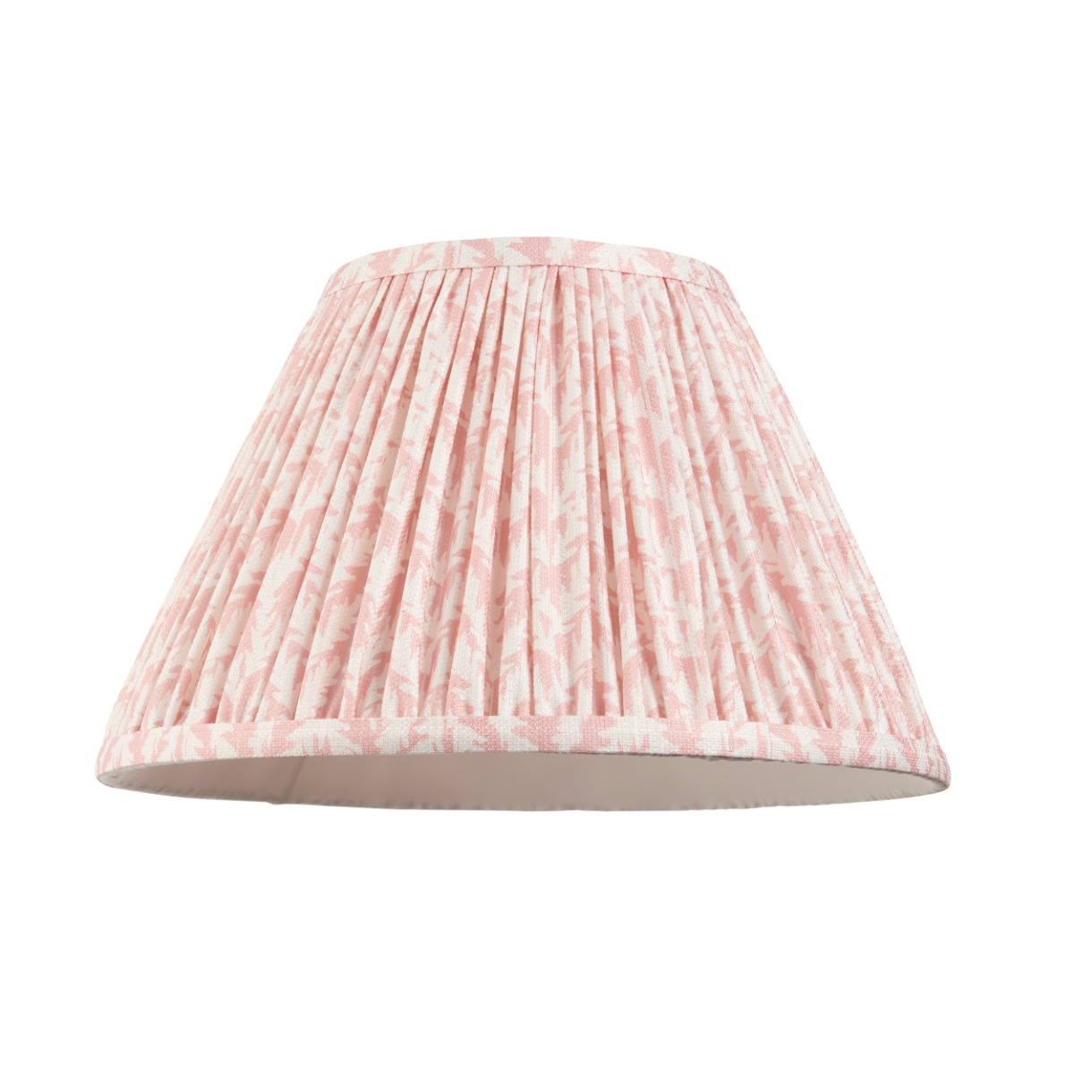 Endon 112920 Leaf Tapered Lamp Shade 30 cm In Peachy Keen