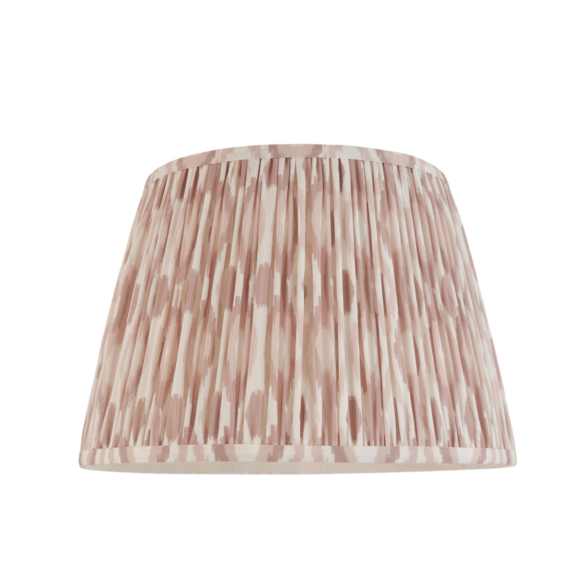 Endon 113227 Ikat Tapered Lamp Shade 35 cm With Neutral Print