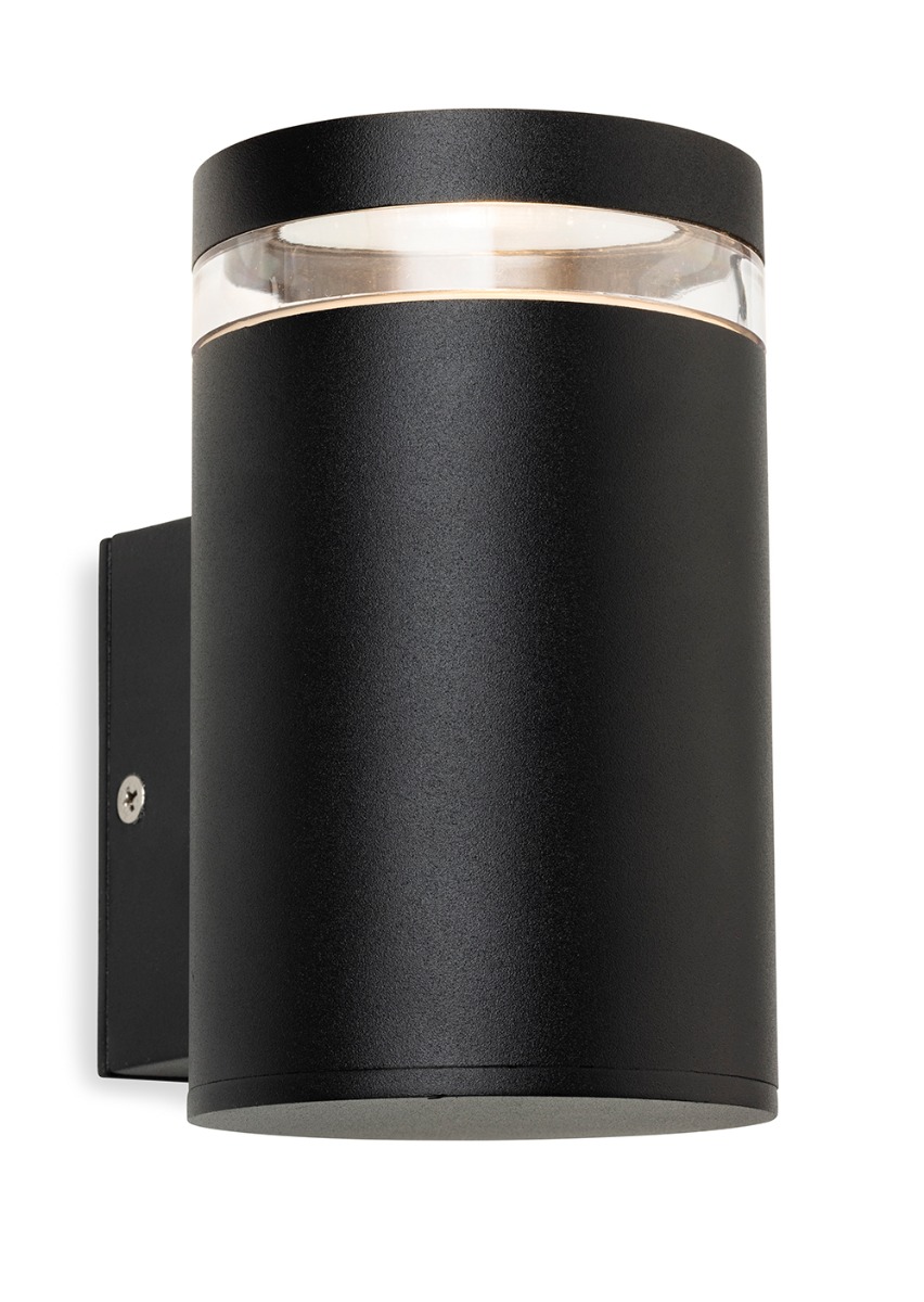 Firstlight 3821BK Pedro Outdoor Single Wall Light In Black IP44
