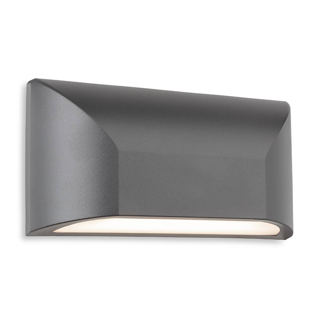 Firstlight 4155GP Mission Outdoor LED Resin Wall Light In Graphite Finish IP65
