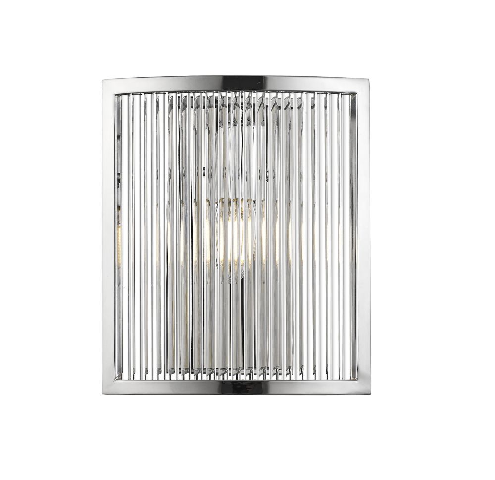 Impex Antigua Wall Light In Polished Chrome Finish