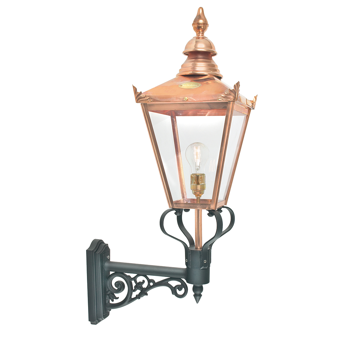 Image of Norlys CS1-COPPER Chelsea Copper Exterior Wall Lantern IP44