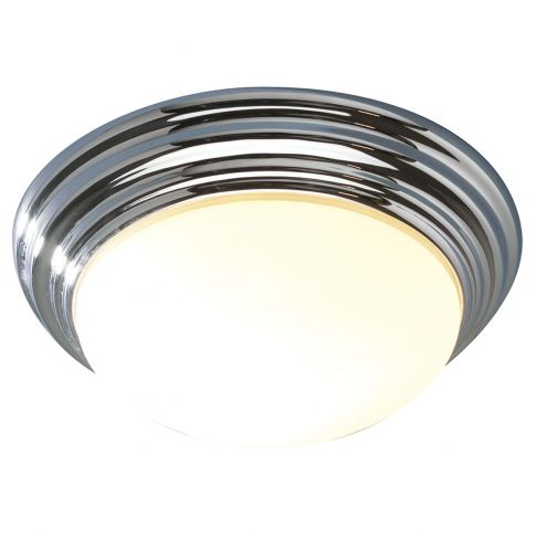 Dar Bar5250 Barclay Small Flush Chrome, How To Change Bathroom Ceiling Light Fixture