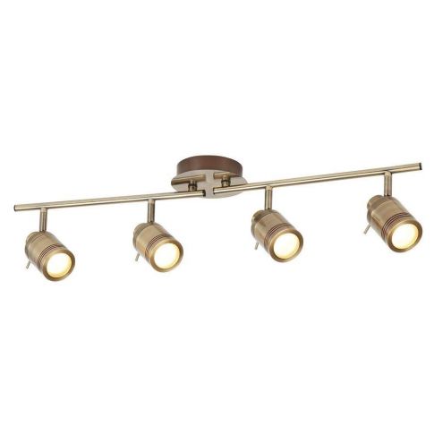 Searchlight 6604ab Samson Four Light Ceiling Bar Spotlight In Antique Brass From Lights 4 Living - Spotlight Ceiling Bar Brass Searchlight 6604ab Samson Four Light Ceiling Bar Spotlight In Antique Brass From Lights 4 Living - Spotlight Ceiling Bar Brass