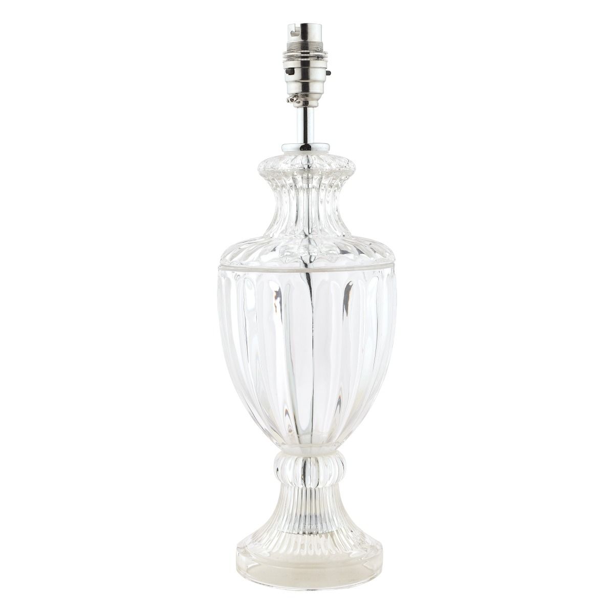 Laura Ashley Meredith Cut Glass Small, Cut Glass Urn Table Lamp