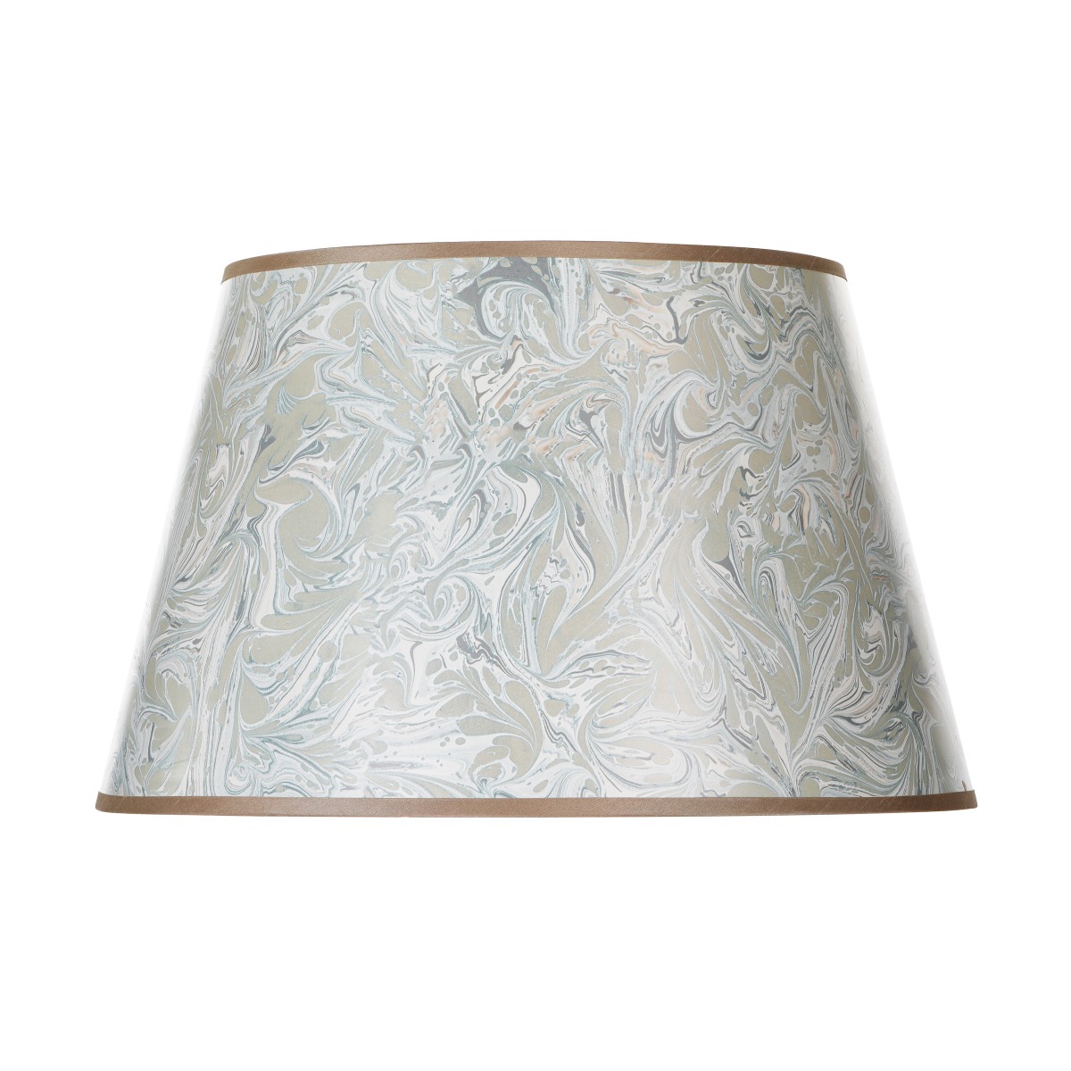 Dar Lighting Frida Taupe Marble Tapered Drum Shade 45 cm