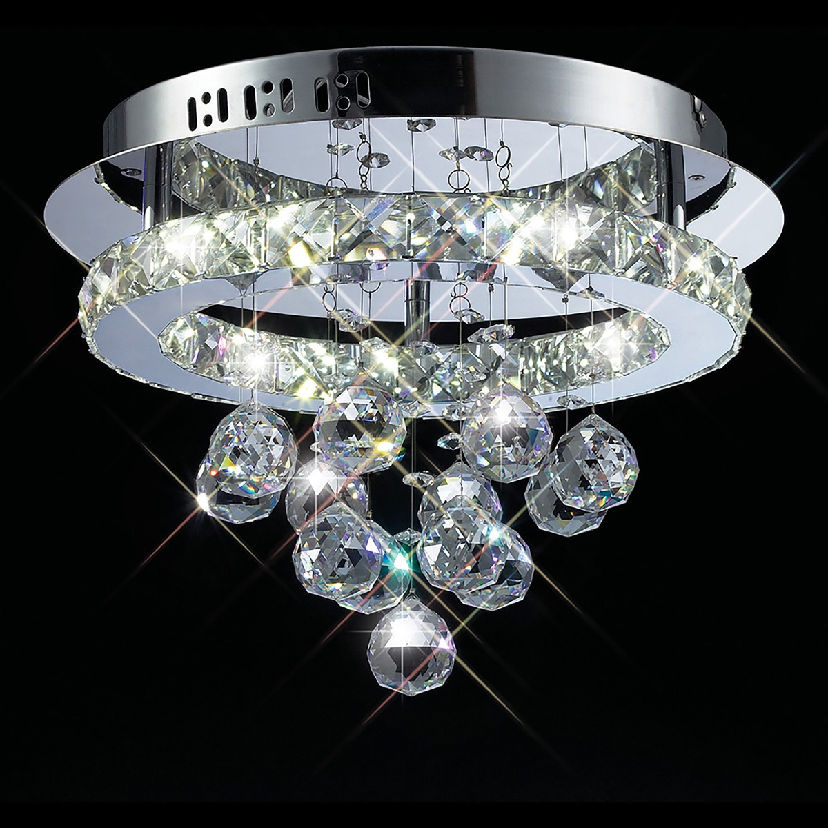 IL70044 Galaxy Flush Circular Ceiling Light