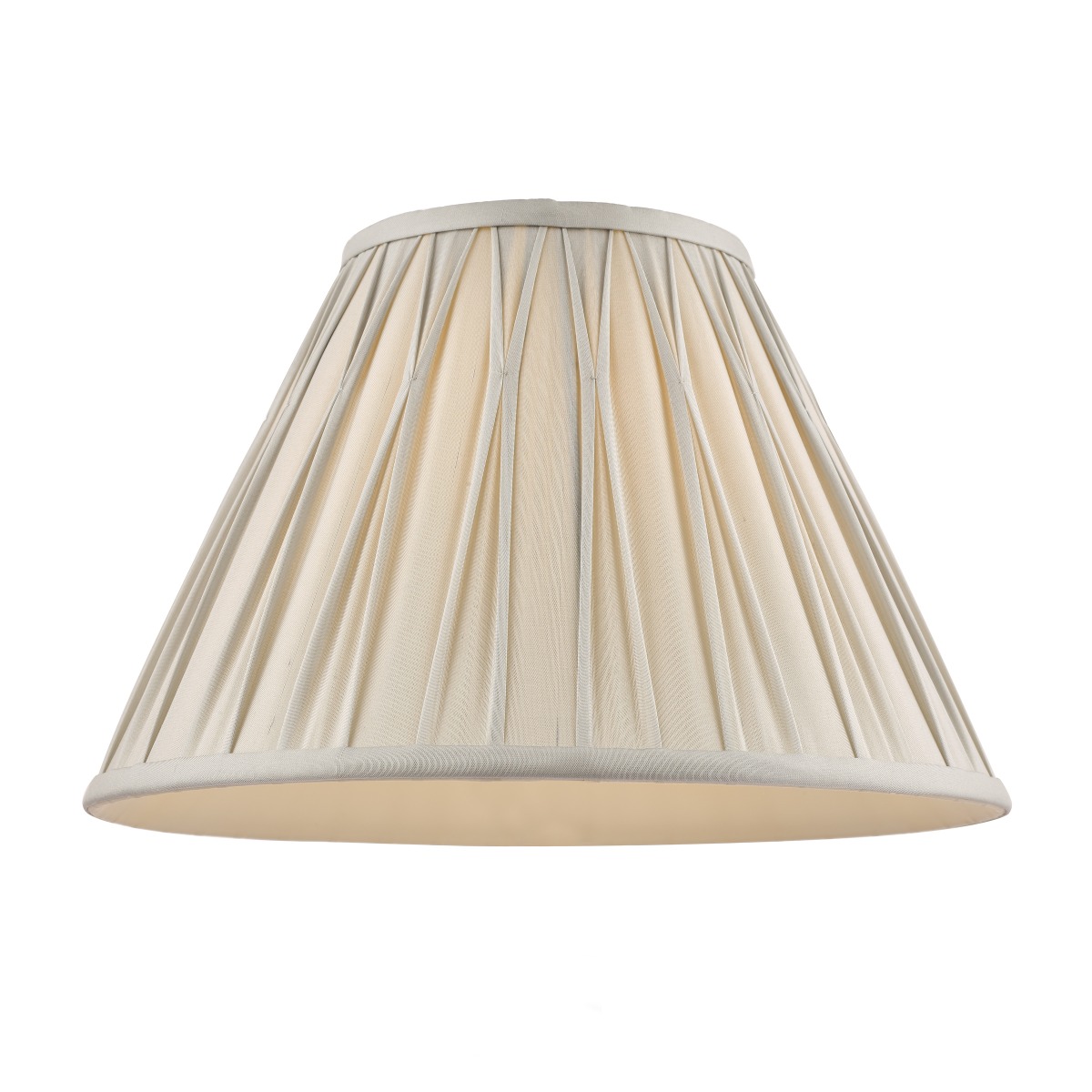 Laura Ashley Fenn Silk Shade Silver 16''