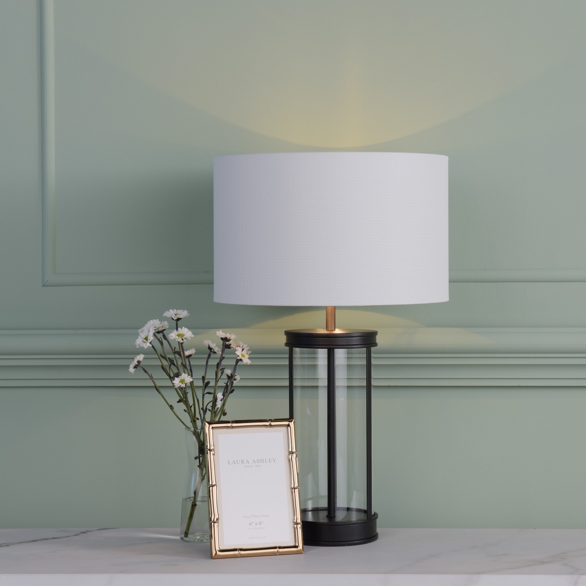 Laura Ashley Orwell Photo Frame In Polished Gold 4x6 Inch LA3756401-Q