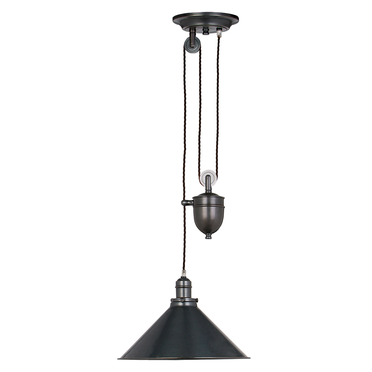 PROVENCE OB French style rise and fall ceiling Light in Bronze