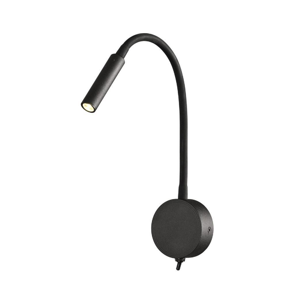 Mantra M6047 Boavista LED Tubular Wall Light In Matt Black