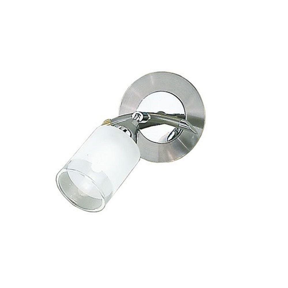 Franklite Campani DP40021 1 Light Silver Decorative Spotlight