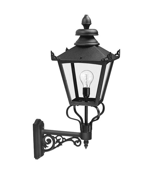 Elstead GB1/BLK Grampian exterior wall lantern, IP23