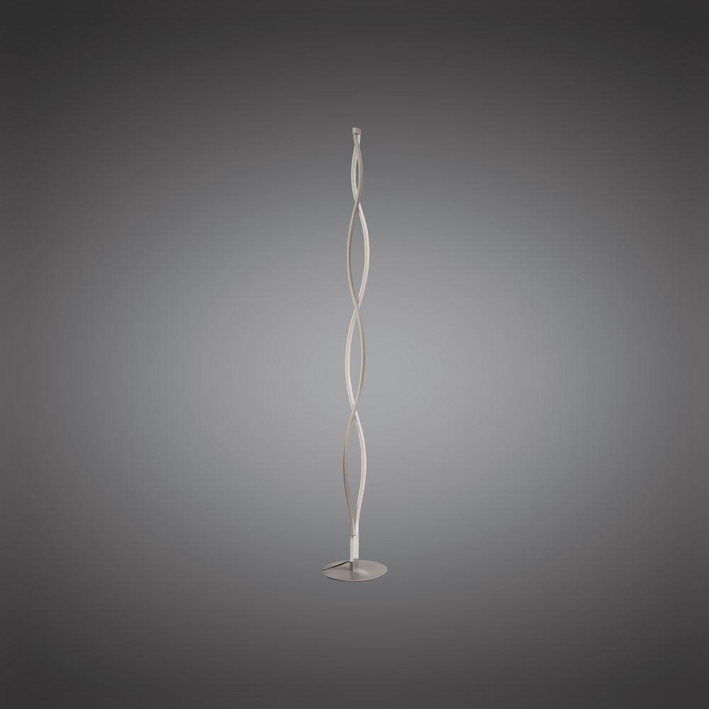Mantra M4866 Sahara XL LED Floor Lamp In Silver And Chrome