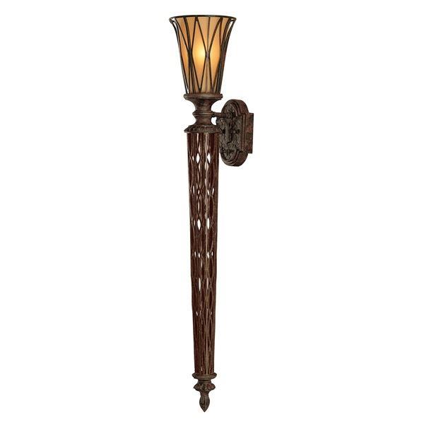 Image of FE/TRIOMPHE Triomphe 1 Light Firenze Gold Torchiere Wall Light