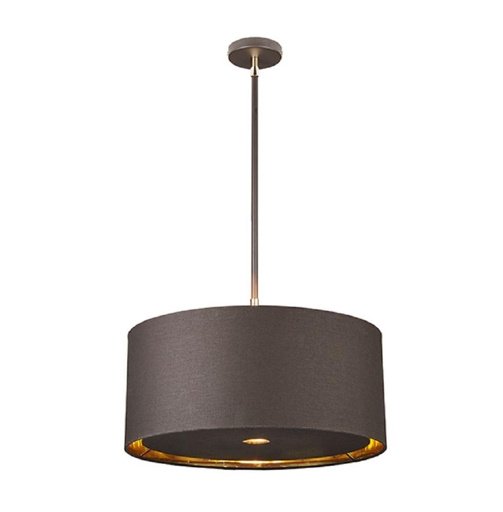 Image of BALANCE/P BRPB Balance Ceiling Pendant Light In Brown And Polished Brass