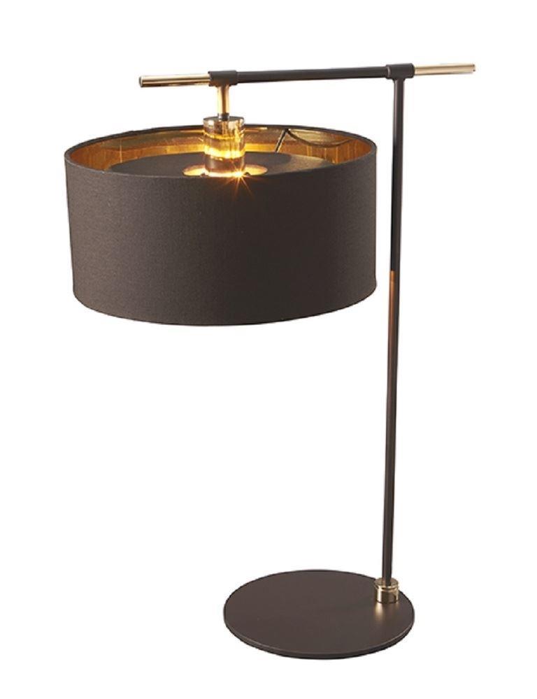 Image of BALANCE/TL BRPB Balance Table Lamp In Brown And Polished Brass