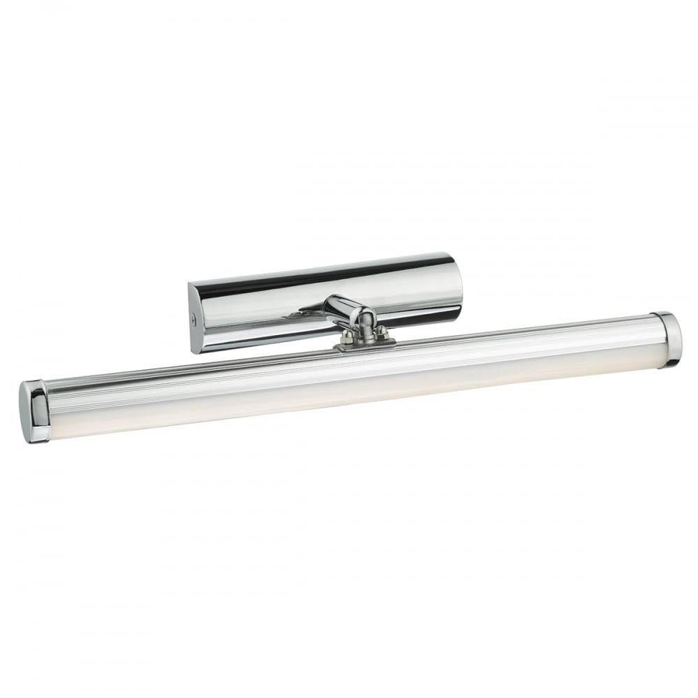 Dar SYD6650 Sydney Wall Light In Polished Chrome - Width 370mm