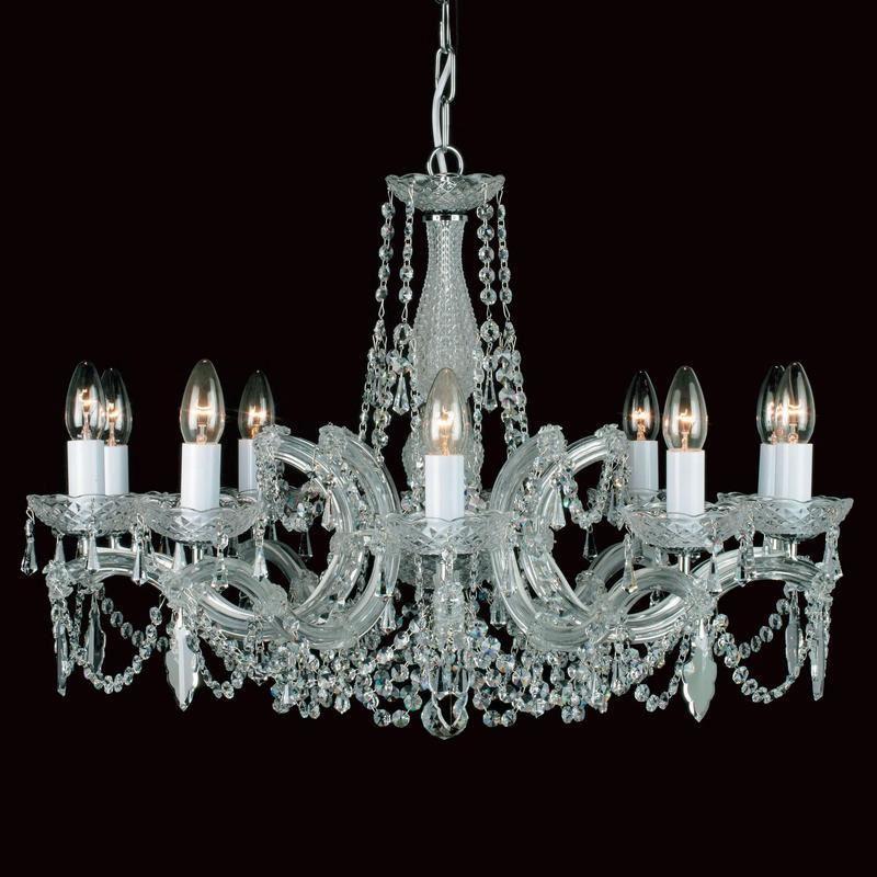 Preciosa 10 Light Marie Therese Crystal Chandelier CP00150/10/CH