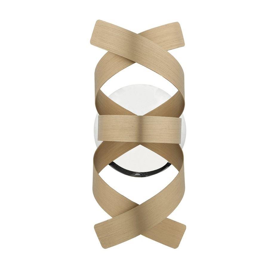 Dar RAW0764 Rawley 1 Light Brushed Satin Copper Wall Light Fitting