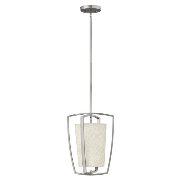 HK/BLAKELY/P BN Blakely 1 Light Brushed Nickel Ceiling Pendant